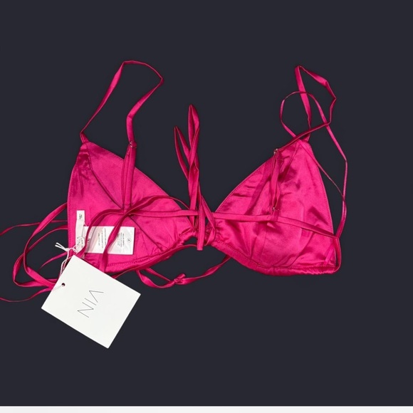 Pink Triangle Bralette - Picture 2 of 4